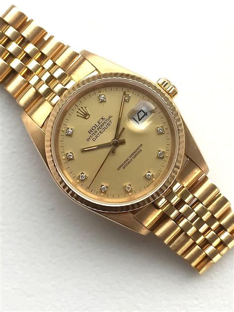 rolex oyster perpetual datejust yellow gold price|rolex 8385 oyster perpetual 18k.